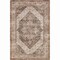 Nuloom Sanna Distressed Medallion Machine Washable Area Rug 4ft x 6ft BIJL15A-406 - alternate 2